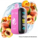[Ships from EU Warehouse] Authentic Elf Bar Raya D3 25K Disposable Kit - Peach Ice, 25,000 Puffs, 850mAh, 23ml, 50mg