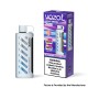 [Ships from EU Warehouse] Authentic VOZOL Gear Shisha 25K DTL Disposable Vape Kit - Blueberry Watermelon, 25K Puff, 1000mAh, 5mg
