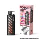 [Ships from EU Warehouse] Authentic VOZOL Gear Shisha 25K DTL Disposable Vape Kit - Peach Ice, 25,000 Puffs, 1000mAh, 5mg