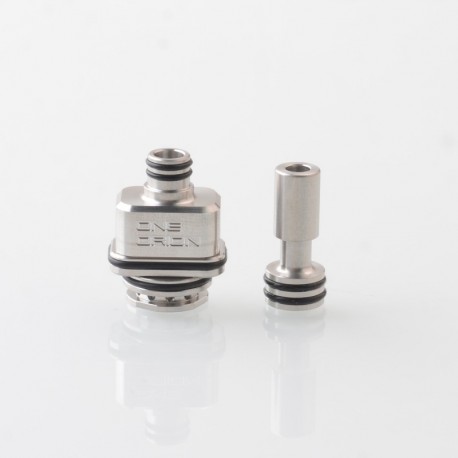 YFTK Sturdy MFG One Orion OneOrion Style RBA for LVE Orion ll / Orion II Pro - Silver, 3 x Airflow Pins 1.0, 2.5, 3.0mm