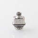 YFTK Sturdy MFG One Orion OneOrion Style RBA for LVE Orion ll / Orion II Pro - Silver, 3 x Airflow Pins 1.0, 2.5, 3.0mm