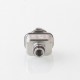 YFTK Sturdy MFG One Orion OneOrion Style RBA for LVE Orion ll / Orion II Pro - Silver, 3 x Airflow Pins 1.0, 2.5, 3.0mm