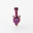 Monarchy Mobb TC Style RBA Bridge for Billet / BB / Boro Tank - Purple, 7 PCS Air Pins 1.0, 1.5, 2.0, 2.5, 3.0, 3.5, 4.0mm