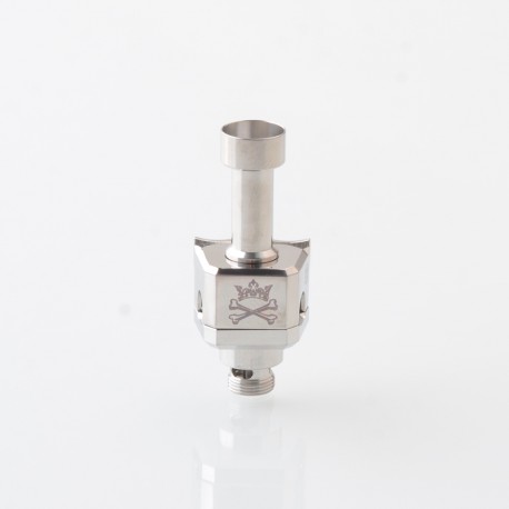 Monarchy Mobb TC Style RBA Bridge for Billet / BB / Boro Tank - Silver, 7 PCS Air Pins 1.0, 1.5, 2.0, 2.5, 3.0, 3.5, 4.0mm