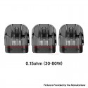 [Ships from Bonded Warehouse] Authentic SMOK Nord 6 Replacement Pod Cartridge -5ml, 0.15ohm (3 PCS)