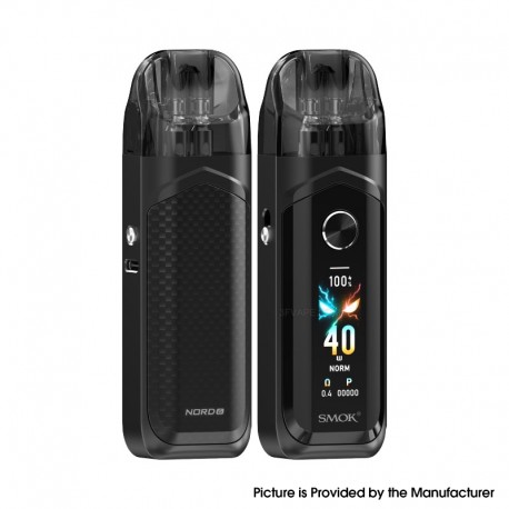 [Ships from Bonded Warehouse] Authentic SMOK Nord 6 80W Pod System Kit - Black, 3800mAh, VW 5~80W, 5ml, 0.15ohm / 0.4ohm