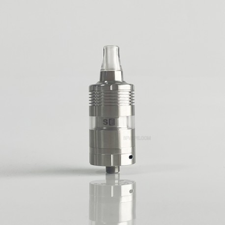 Rekavape BY-KA SE Nano Style Combi RTA Atomizer - Silver + Translucent, 316SS + PCTG, 3.5ml, Air Pins 1.2 / 1.4 / 1.7mm, 22mm