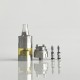 Rekavape BY-KA SE Style Combi RTA Atomizer - Silver + Brown, 316SS + PEI, 5.0ml, Air Pins 1.2 / 1.4 / 1.7mm, 22mm