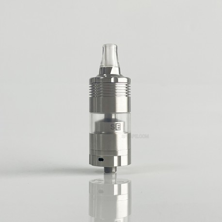 Rekavape BY-KA SE Style Combi RTA Atomizer - Silver + Translucent, 316SS + PCTG, 5.0ml, Air Pins 1.2 / 1.4 / 1.7mm, 22mm