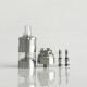 Rekavape BY-KA SE Style Combi RTA Atomizer - Silver + Translucent, 316SS + PCTG, 5.0ml, Air Pins 1.2 / 1.4 / 1.7mm, 22mm