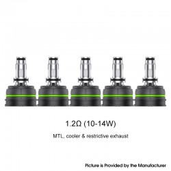 [Ships from Bonded Warehouse] Authentic Uwell Crown Nano Tank Replacement Coil - 1.2ohm (5 PCS)