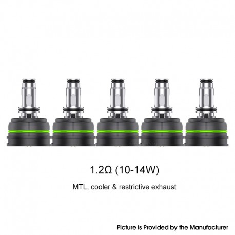 [Ships from Bonded Warehouse] Authentic Uwell Crown Nano Tank Replacement Coil - 1.2ohm (5 PCS)