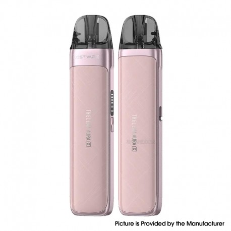 [Ships from Bonded Warehouse] Authentic Lost Vape Thelema Aura S Pod System Kit - Pastel Pink, VW5~40W, 1600mAh, 3ml, 0.6ohm
