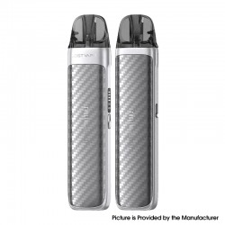 [Ships from Bonded Warehouse] Authentic Lost Vape Thelema Aura S Pod System Kit - Carbon Silver, VW5~40W, 1600mAh, 3ml, 0.6ohm