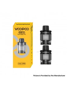 [Ships from Bonded Warehouse] Authentic Voopoo PnP X Pod Cartridge DTL for Drag S2 / Drag X2 - Black, 5ml, New Package (2 PCS)