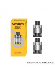 [Ships from Bonded Warehouse] Authentic Voopoo PnP X Pod Cartridge DTL for Drag S2 / Drag X2 - Silver, 5ml, New Package (2 PCS)