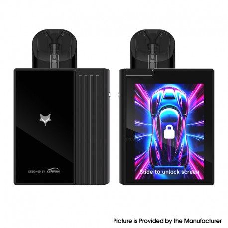 [Ships from Bonded Warehouse] Authentic Kumiho THOTH B Max Touch Screen Pod System Kit - Black, 1300mAh, 2ml, 0.6ohm