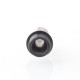 510 Drip Tip Set for RDA / RTA / RDTA Atomizer - Black, 4 PCS Mouthpieces (PEI + PEEK + White POM + Black POM)
