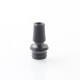 510 Drip Tip Set for RDA / RTA / RDTA Atomizer - Black, 4 PCS Mouthpieces (PEI + PEEK + White POM + Black POM)
