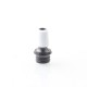 510 Drip Tip Set for RDA / RTA / RDTA Atomizer - Black, 4 PCS Mouthpieces (PEI + PEEK + White POM + Black POM)