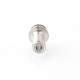 510 Drip Tip Set for RDA / RTA / RDTA Atomizer - Silver, 4 PCS Mouthpieces (PEI + PEEK + White POM + Black POM)