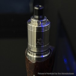 YFTK Skyline-R Style RTA Final Edition Rebuildable Tank Atomizer - Silver, 3.2ml, 22mm