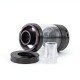 SXK Rafi-R Style RTA Rebuildable Tank Atomizer - Black, 4.0ml, Air Pins 1.0 / 1.2 / 2.0 / 2.5 / 3.0 / 3.5 / 4.0mm, 22mm