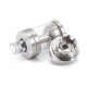 SXK Rafi-R Style RTA Rebuildable Tank Atomizer - Silver, 4.0ml, Air Pins 1.0 / 1.2 / 2.0 / 2.5 / 3.0 / 3.5 / 4.0mm, 22mm