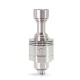 SXK Four One Five 415BB V2 Style MTL RBA for Billet / BB / Boro Tank - Silver, 5 PCS Air Pins 0,8 / 1,0 / 1,2 / 1,5 / 2,0mm