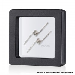 Authentic Thunder Cloud Recoil Hand Craft Ni80 3-Core Alien Coil - Opposite, 26ga x 3 + 38ga, 0.3ohm (2 PCS)