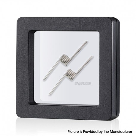 Authentic Thunder Cloud Recoil Hand Craft Ni80 3-Core Alien Coil - Opposite, 26ga x 3 + 38ga, 0.3ohm (2 PCS)