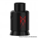 Authentic Thunder Cloud x GrimmGreen Recoil R3 RDA Atomizer - Red Black, BF Pin, 316SS Limited Edition, 24mm Diameter