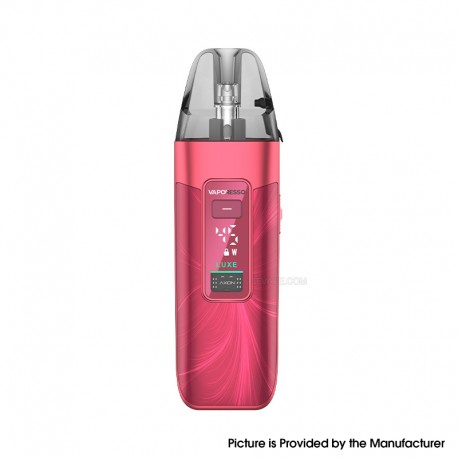 [Ships from Bonded Warehouse] Authentic Vaporesso LUXE X3 45W Pod Mod Kit - Sheer Red, 2600mAh, 5ml, 0.4ohm, / 0.6ohm