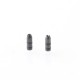 YFTK 316 Stainless Steel Wicks-DLC with O-rings for YFTK Flash e-Vapor V4.5S+ RTA - Black (2 PCS)