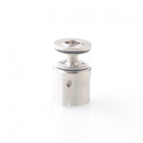 YFTK All in One Tank Cap 2.0ml for Flash e-Vapor V4.5S+ / V4.5 Style RTA - Silver, Upgrade Version
