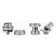 Authentic Thunderhead Creations Fog Rider RTA Atomizer - Silver, 2.5ml, 22mm Diameter