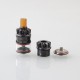 Rook Style RPGA Mesh / Cotton Deck RDTA Atomizer - Black, 3ml, BF Pin, 22mm Diameter