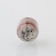 Rook Style RPGA Mesh / Cotton Deck RDTA Atomizer - Silver, 3ml, BF Pin, 22mm Diameter