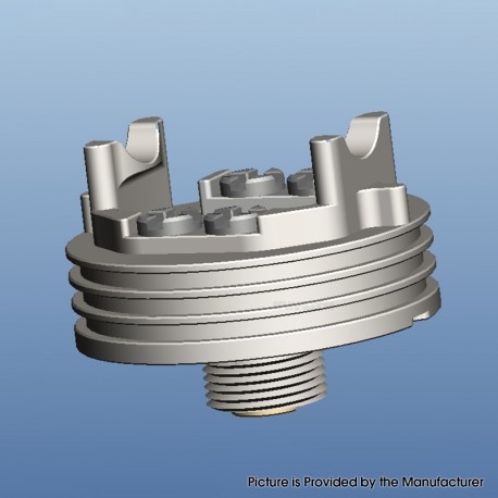 YFTK FEV Extreme Base Deck Kit for Flash e-Vapor V4.5S+ / V4.5 Style 23mm RTA Atomizer -Silver