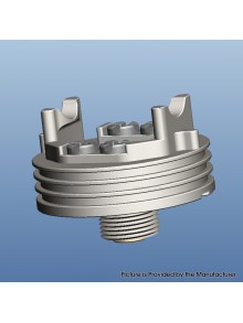 YFTK FEV Extreme Base Deck Kit for Flash e-Vapor V4.5S+ / V4.5 Style 23mm RTA Atomizer -Silver