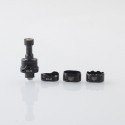 KILLAB Style RBA Bridge for SXK BB / Billet Box Mod Kit / Boro w/ 4 PCS Rings - Black, Air Pin 1.2 / 2.0 / 2.5 / 3.0 / 3.5mm