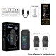 [Ships from Bonded Warehouse] AuthenticLost Vape Thelema Aura 45 45W Pod Kit - Ripple Pink, 1600mAh, 3ml, 0.3ohm / 0.6ohm