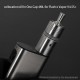 YFTK Combi Tank Tube for Bishop RTA 2ml / 4ml / MOKA / BAYA / KUMA / Flash e-Vapor V4.5S+ Style RTA - Silver, 4.0ml