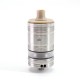SXK Monarchy OST Old School R Style MTL RTA Atomizer - Silver, 4.5ml, Air Pin 1 / 1.2 / 1.5 / 2.5 / 3 / 3.5mm, 22mm Diameter