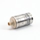 SXK Monarchy OST Old School R Style MTL RTA Atomizer - Silver, 4.5ml, Air Pin 1 / 1.2 / 1.5 / 2.5 / 3 / 3.5mm, 22mm Diameter