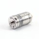 SXK Monarchy OST Old School R Style MTL RTA Atomizer - Silver, 4.5ml, Air Pin 1 / 1.2 / 1.5 / 2.5 / 3 / 3.5mm, 22mm Diameter