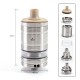 SXK Monarchy OST Old School R Style MTL RTA Atomizer - Silver, 4.5ml, Air Pin 1 / 1.2 / 1.5 / 2.5 / 3 / 3.5mm, 22mm Diameter