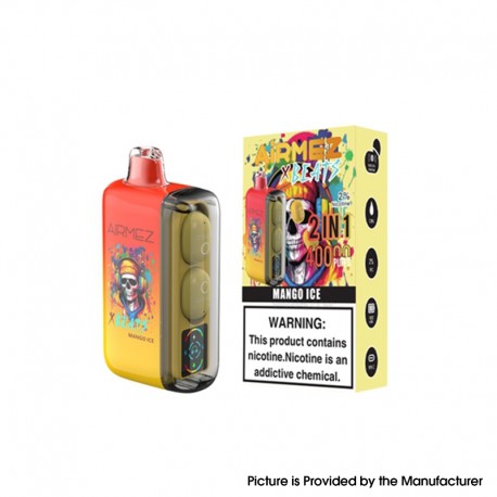 [Ships from AU Warehouse] Authentic AiRMEZ Xbeats 40K Disposable Vape Kit - Mango Ice, 20ml, 1000mAh, 20mg