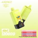 [Ships from EU-1 Warehouse] Authentic AiRMEZ Fox 4in1 120K Disposable Vape Kit - Pink Lemonade, 650mAh, 60ml, 50mg