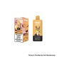 [Ships from EU-1 Warehouse] Authentic AiRMEZ Fox 4in1 120K Disposable Vape Kit - Mango Peach +Tropical Fruit, 650mAh, 60ml, 50mg